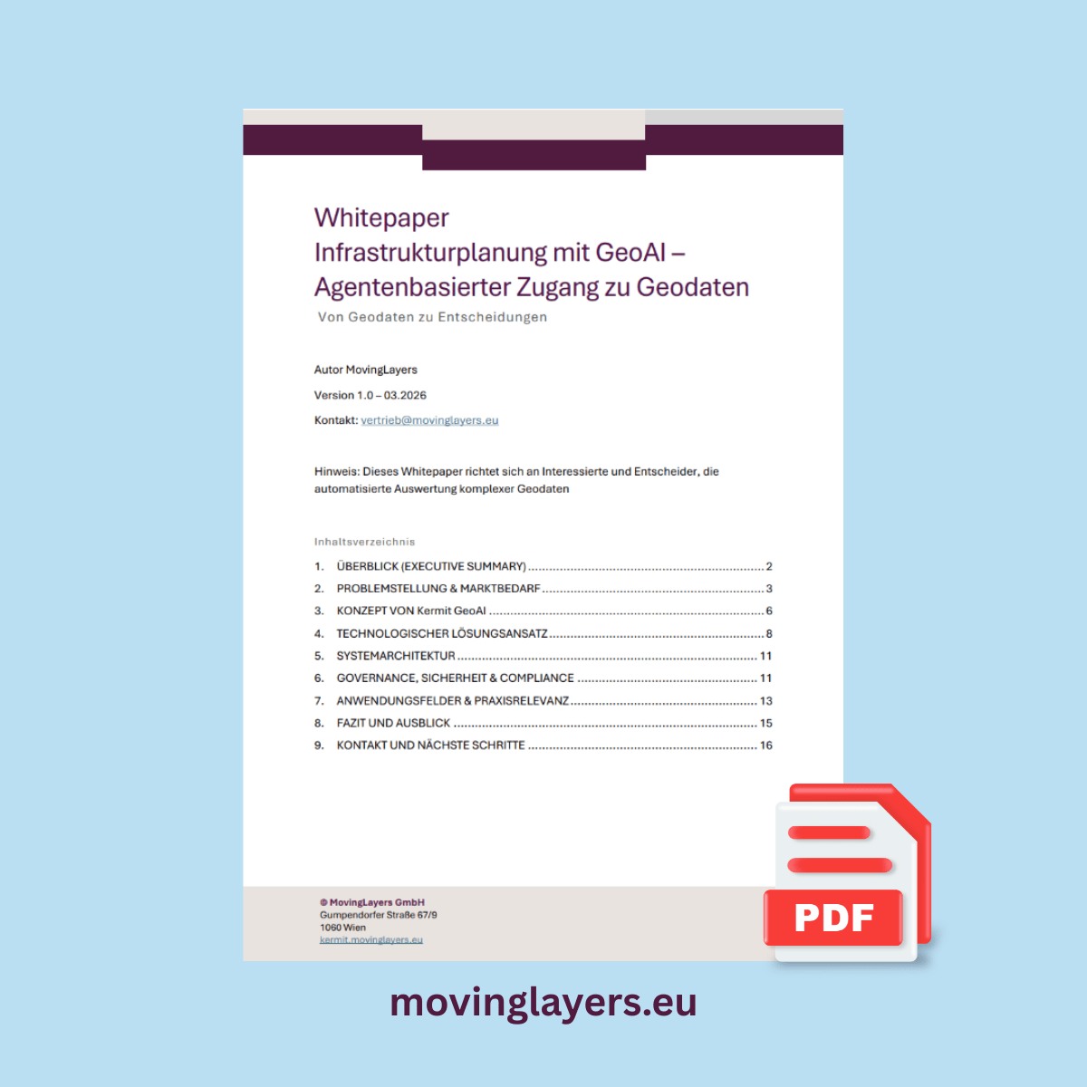 Whitepaper Infrastrukturplanung mit Kermit GeoAI von MovingLayers 2026